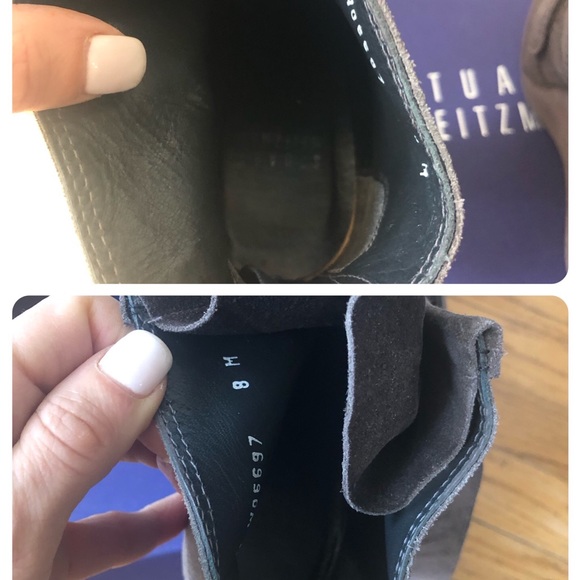 Stuart Weitzman Wild Child Suede Wedge Wraparound Bootie - Picture 12 of 16